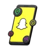 Snapchat auf dem Smartphone