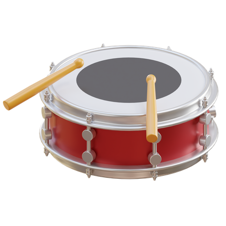 Snare Drum  3D Icon