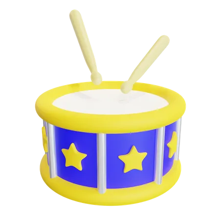 Snare Drum  3D Icon