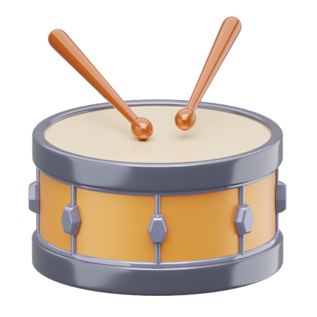 Snare Drum  3D Icon