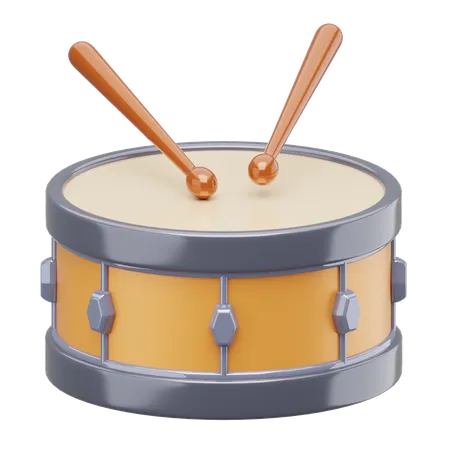 Snare Drum  3D Icon