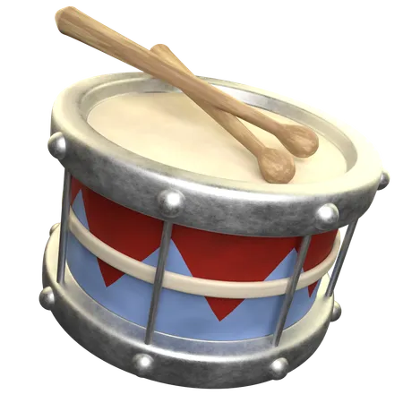 Snare Drum  3D Icon