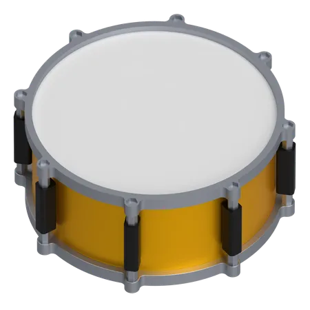 Snare Drum  3D Icon