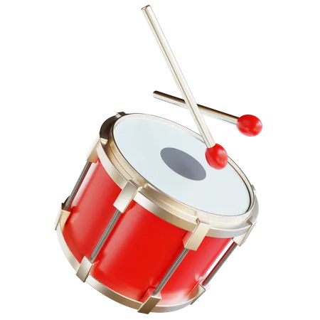 Snare Drum  3D Icon