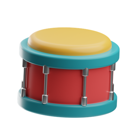 Snare Drum  3D Icon