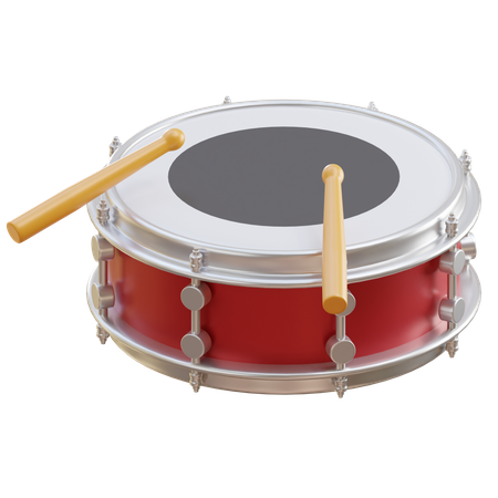 Snare Drum  3D Icon