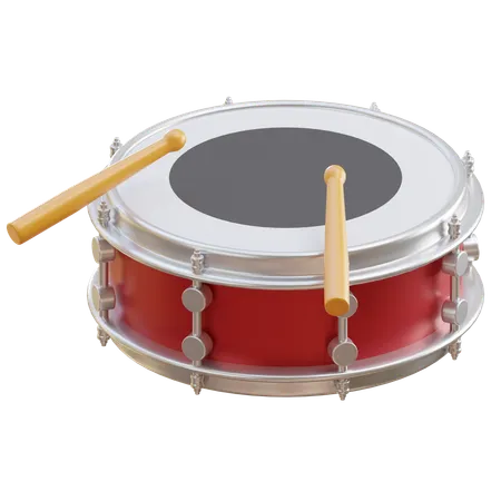 Snare Drum  3D Icon