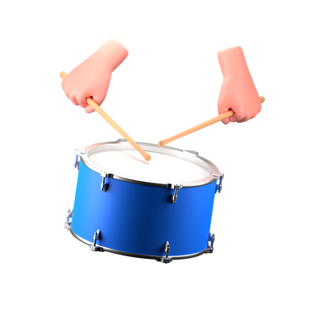 Snare Drum  3D Icon