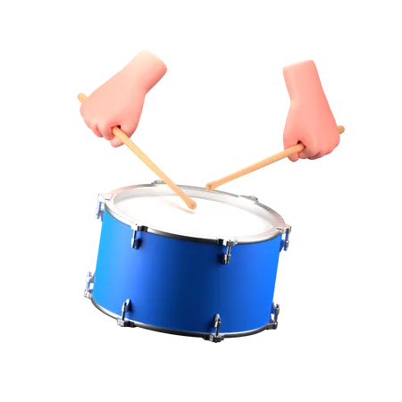 Snare Drum  3D Icon