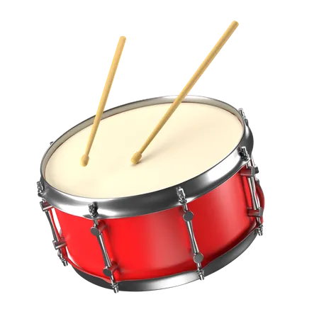 Snare Drum  3D Icon