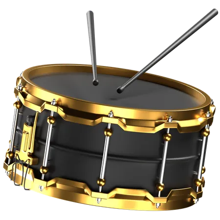 Snare Drum  3D Icon