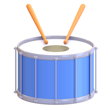 Snare drum  3D Illustration