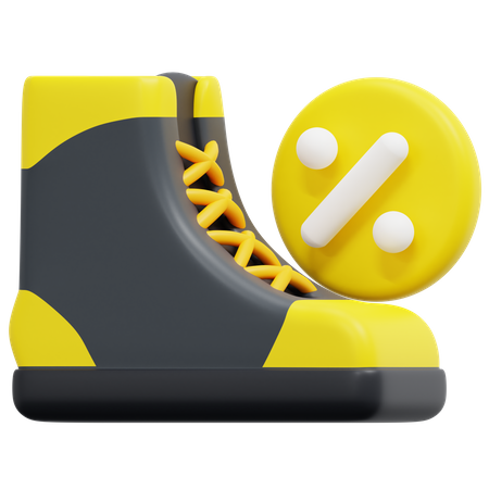 Sneaker Discount 3D Icon
