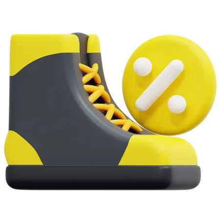 Sneaker-Rabatt  3D Icon