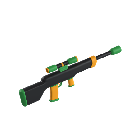 狙撃兵  3D Icon