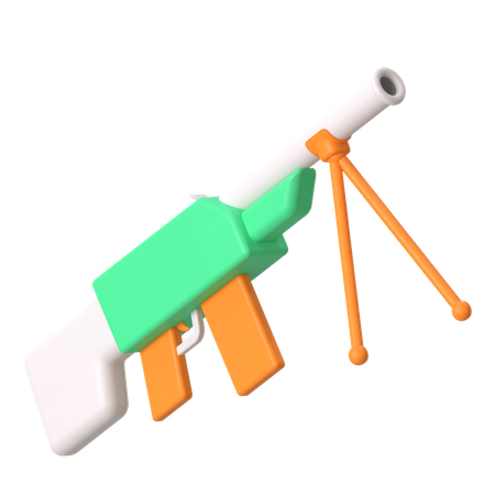 Sniper  3D Icon