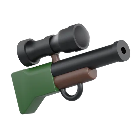 Sniper  3D Icon