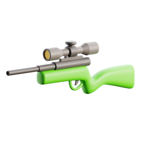 Sniper  3D Icon