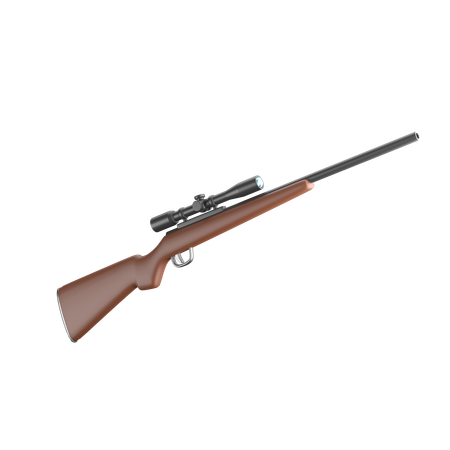 Sniper Rifle  3D Icon