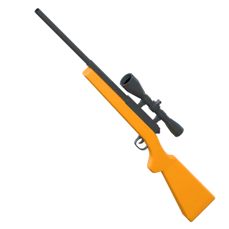 Sniper Rifle  3D Icon