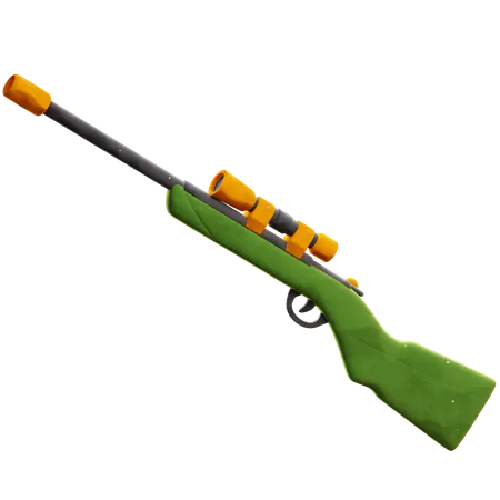 Sniper Weapon 3 D Icon 3D Icon