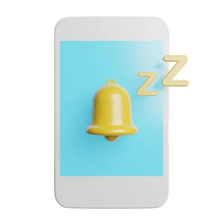 Snooze Alarm Notification 3D Icon