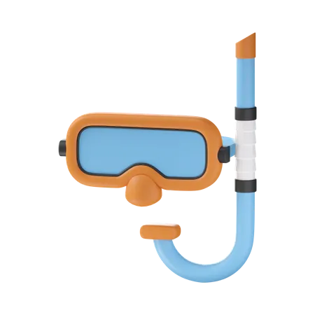 Snorkel  3D Icon