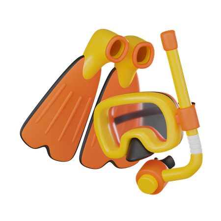 Snorkel  3D Icon