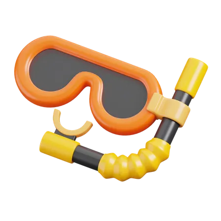 Snorkel  3D Icon