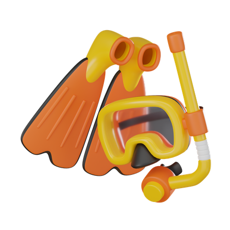 Snorkel  3D Icon
