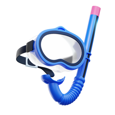 Snorkel  3D Illustration