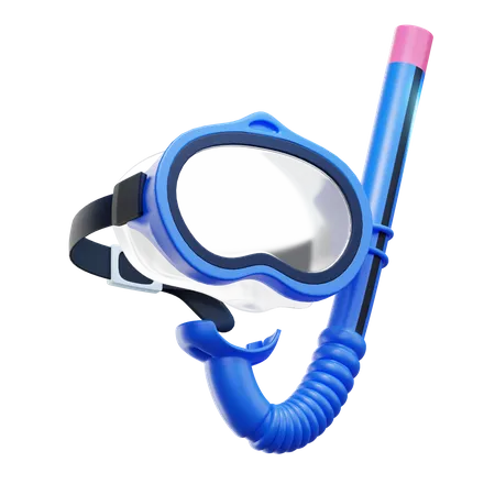 Snorkel  3D Illustration