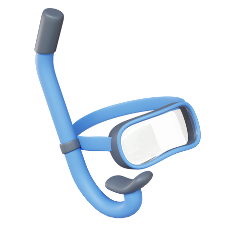 Snorkel  3D Illustration