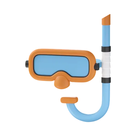 Snorkel 3D Icon