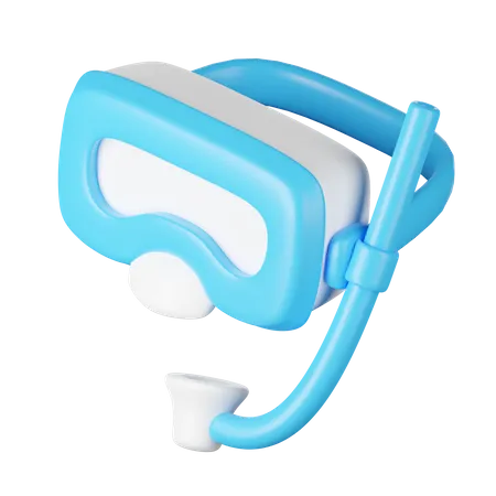 Tubo respirador  3D Icon