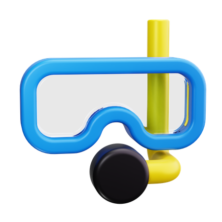 Snorkel Gear  3D Icon