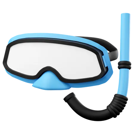 Snorkel mask  3D Icon