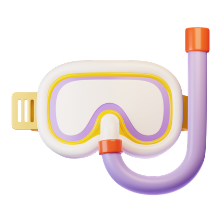 Snorkel mask  3D Icon