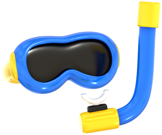 Snorkel mask  3D Icon