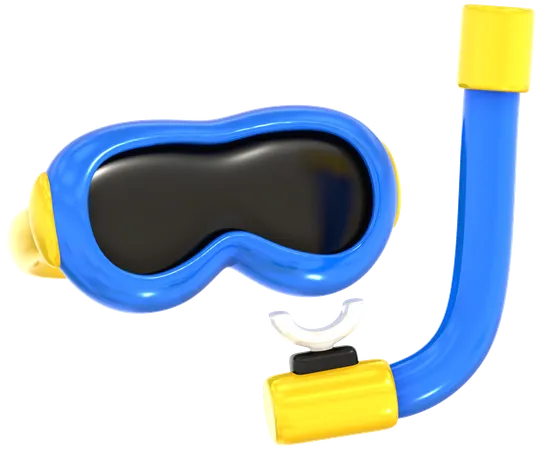 Snorkel mask  3D Icon