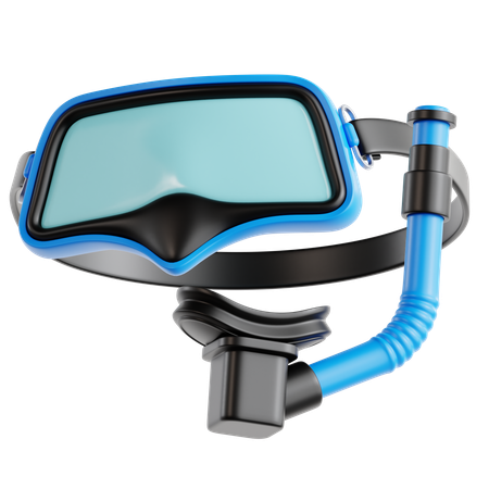 Snorkel Mask  3D Icon