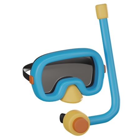 Snorkeling  3D Icon