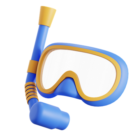 Snorkeling  3D Icon