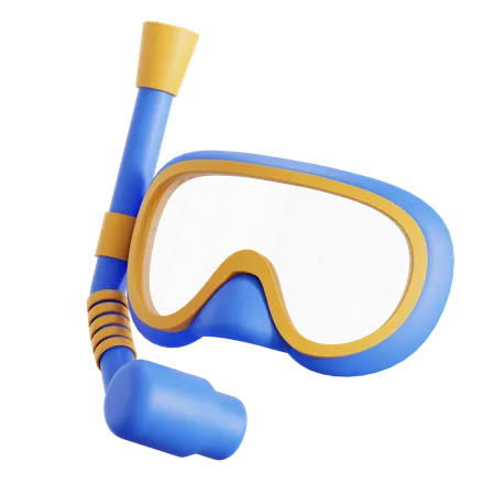 Snorkeling  3D Icon