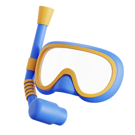 Snorkeling  3D Icon