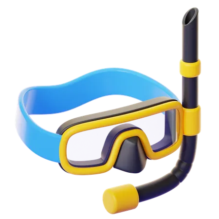 SNORKELING  3D Icon