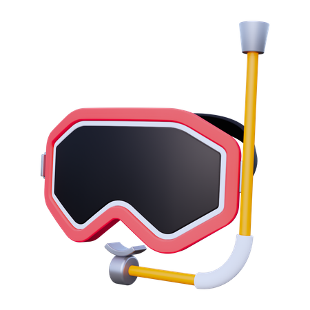 Snorkeling  3D Icon