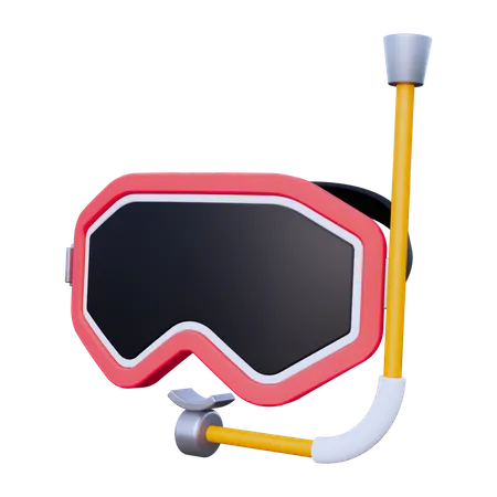 Snorkeling  3D Icon