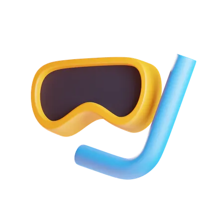 Snorkeling  3D Icon
