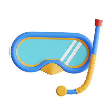 Snorkeling  3D Icon